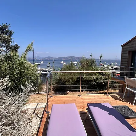 Le De La Presqu Ile De Giens Sea And Mountain Pleasure Вілла *