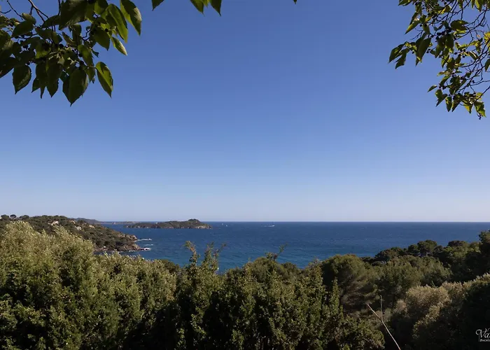 Le De La Presqu Ile De Giens Sea And Mountain Pleasure Вілла Єр